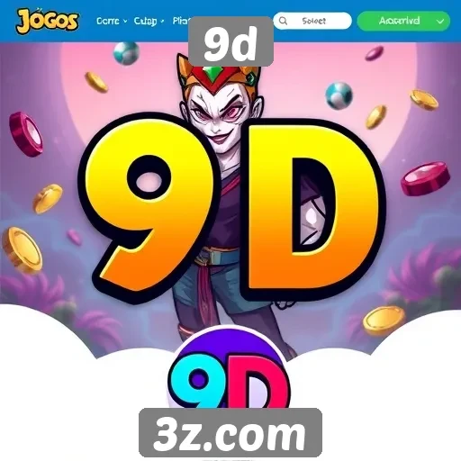 Novos recursos e atualizações do site de jogos 9d